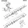 Ryobi BDM12002B Spare Parts List Type: 1000076512